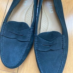 Ralph Lauren Blk Suede Driving Shoe